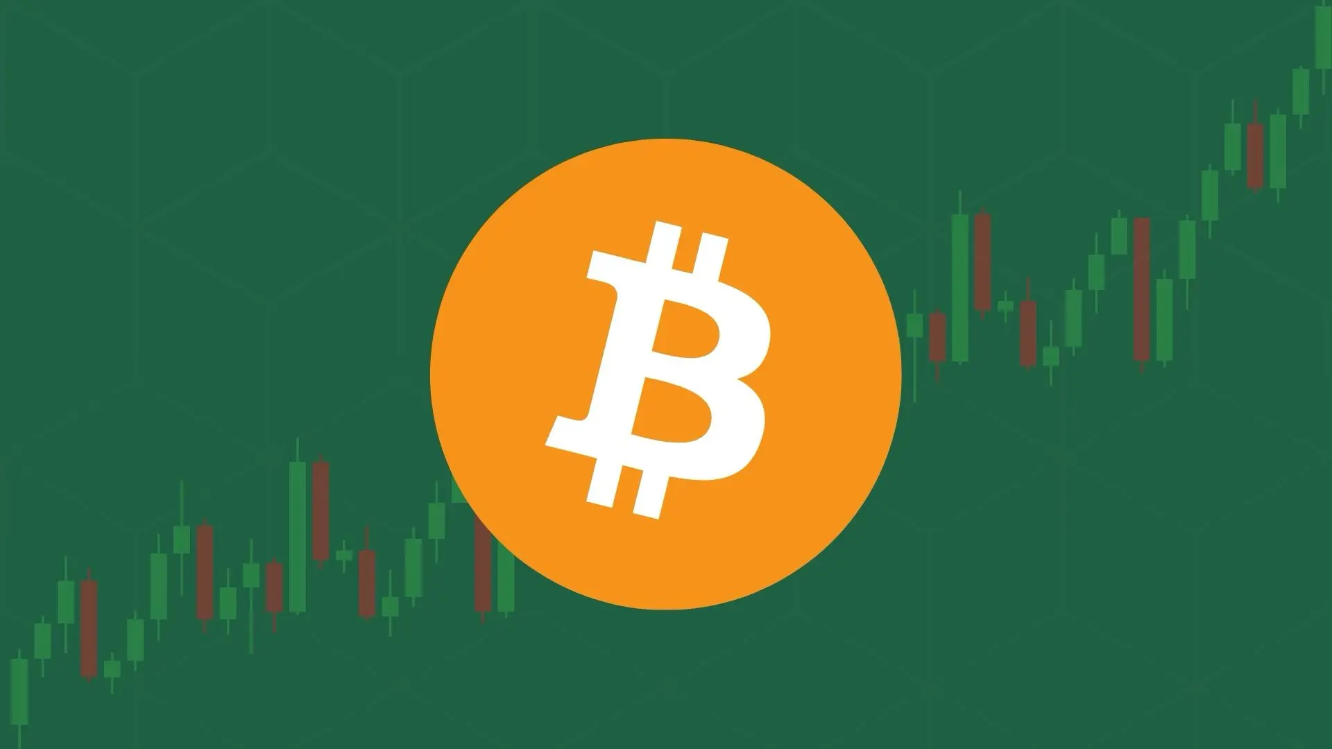 bitcoin btc yükselen grafik