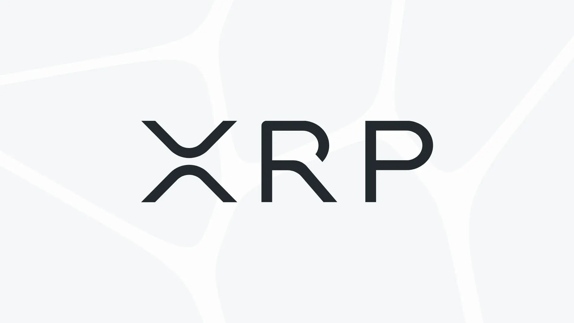 xrp logo white black