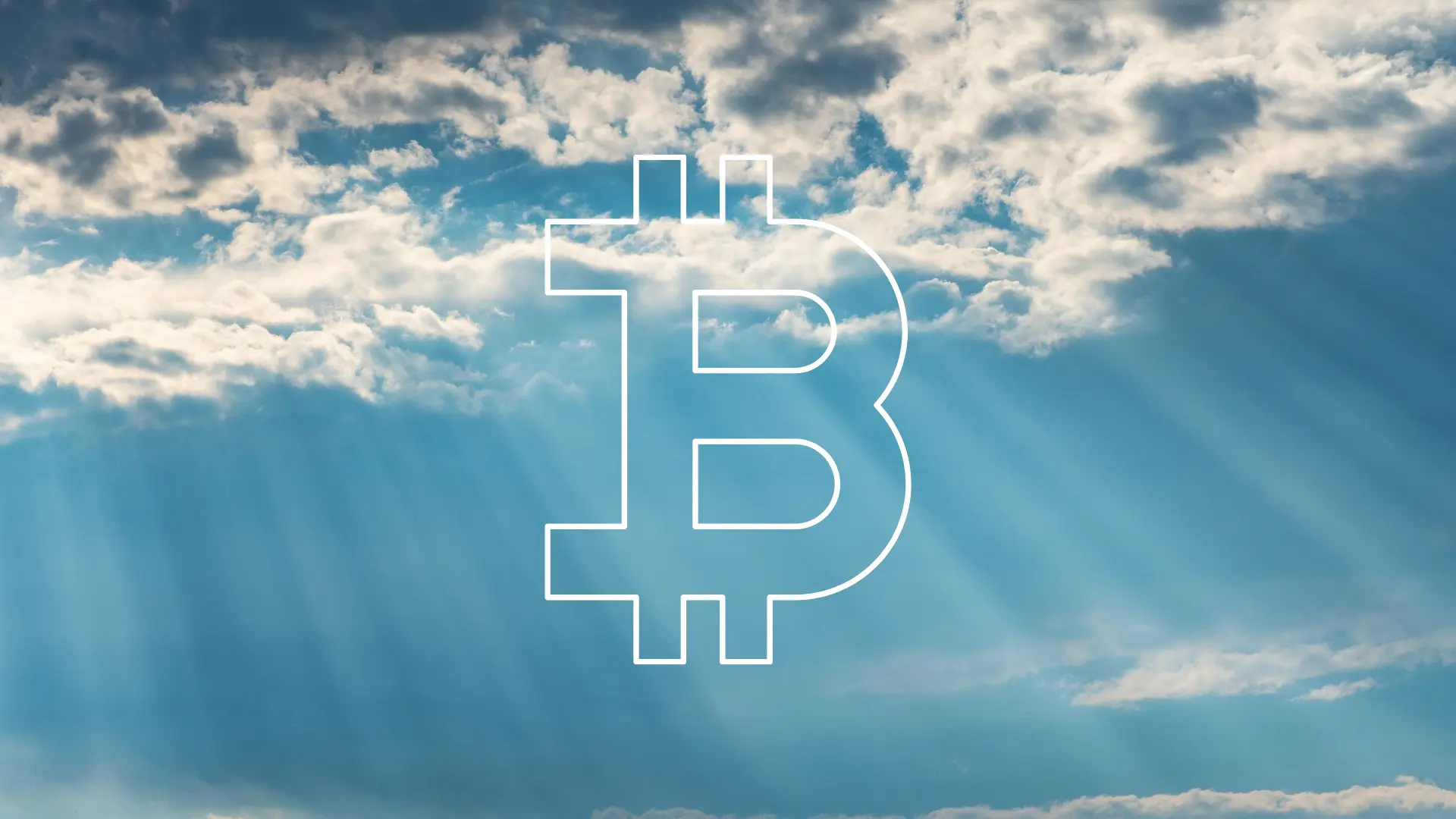 bitcoin btc b gökyüzü